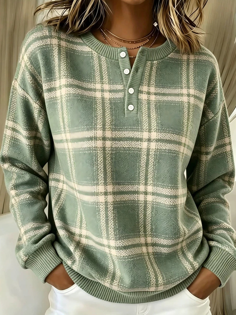 100% polyester Care instructions: Machine wash cold sweatshirt in Ivory with relaxed silhouette