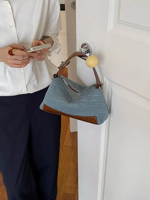 Woven Texture Crossbody Bag option 5