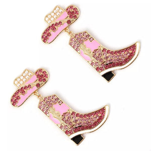 Synthetic Pearl, 18K Gold-Plated, Zinc alloy, Rhinestone Care instructions: Avoi earrings in white with dangle silhouette