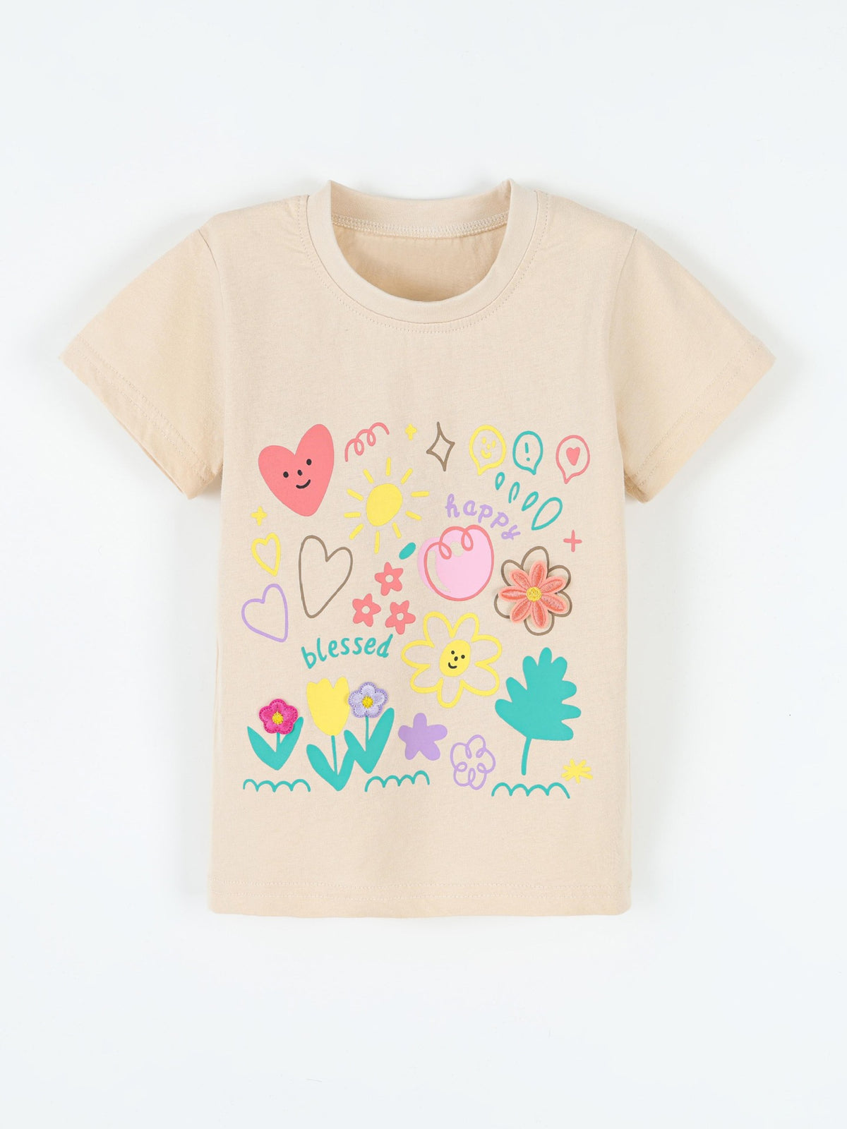 Children's Graphic Short Sleeve T-shirt