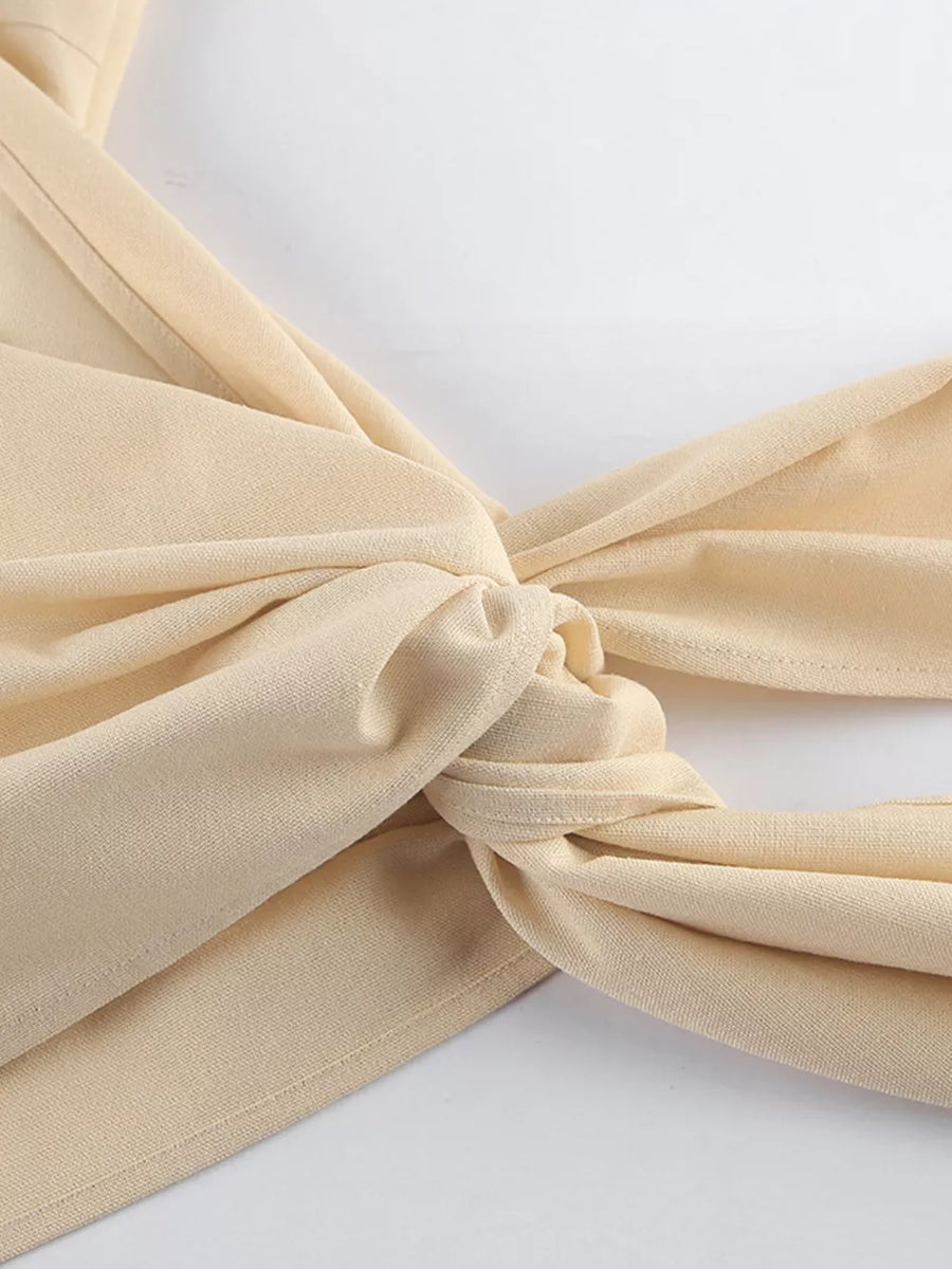 30% linen, 20% polyester, 20% rayon, 30% cotton Care instructions: Machine wash two-piece set in Khaki Color with relaxed