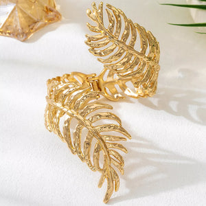 18K Gold-Plated,Alloy Care instructions: Avoid wearing during exercise, as sweat bracelet in gold with fitted silhouette
