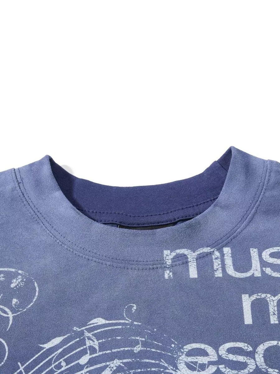 Men's Round Neck Short Sleeve T-shirt option 8