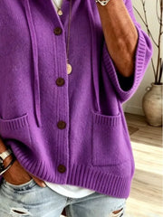 100% polyester Care instructions: Machine wash cold cardigan in White with relaxed silhouette