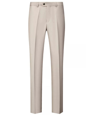 Purple Men's Slim Fit Full Size Dress Pants