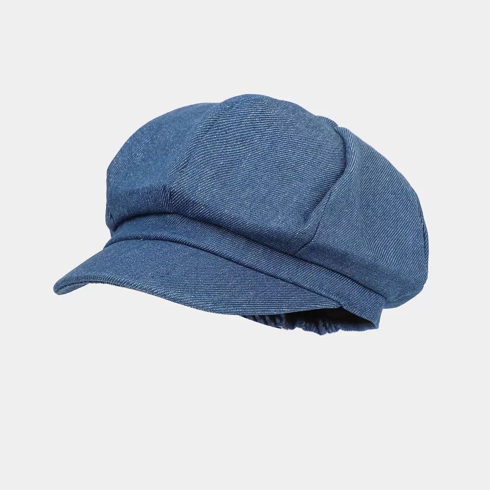 denim Imported Size &amp hat in Cowboy Blue with relaxed silhouette