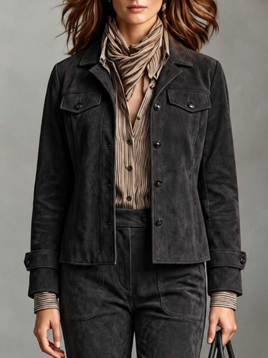 camel regular blazer with collared