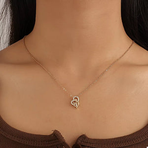 necklace in gold featuring pendant and straight fit