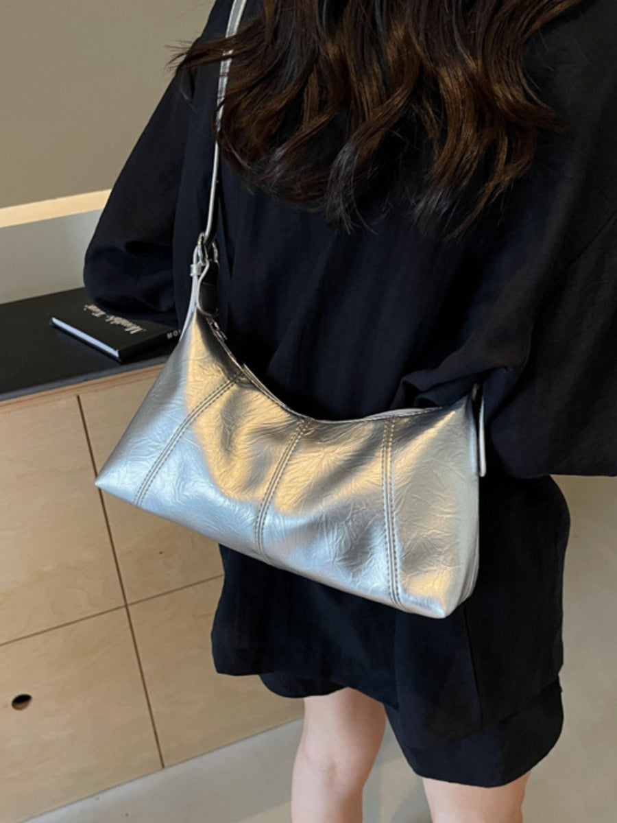 Silver handbag