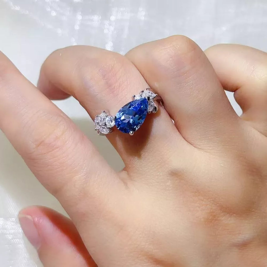 3 Carat Moissanite 925 Sterling Silver Ring option 3