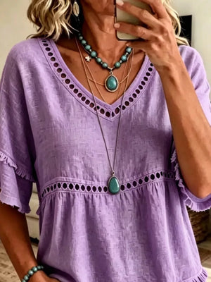 blouse in Tan