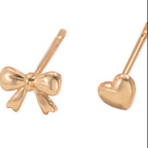 18K Gold-Plated,Stainless Steel,Rhinestone Care instructions: Avoid wearing duri earrings in Gold with stud silhouette