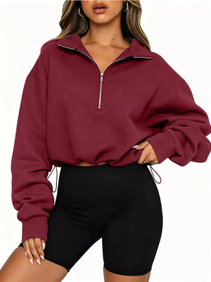 sweatshirt in Brown