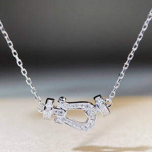 necklace in silver