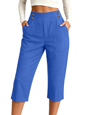 100% polyester Care instructions: Machine wash cold pants in Navy Blue with straight silhouette