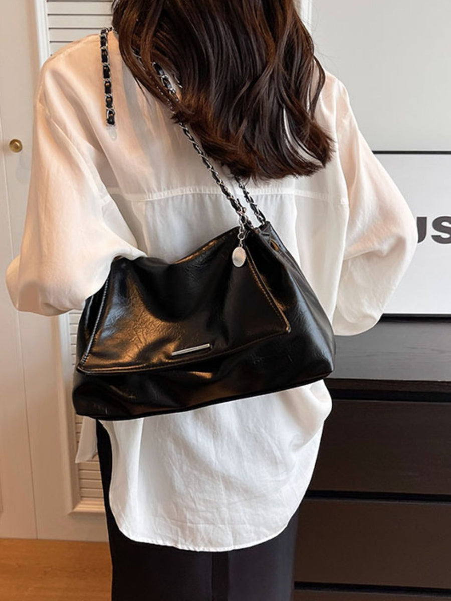 shoulder bag in ivory