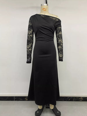 maxi dress in Black