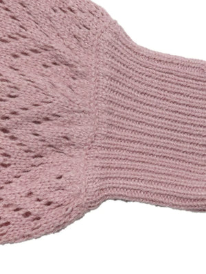 V-neck Openwork Long Sleeve Sweater option 8