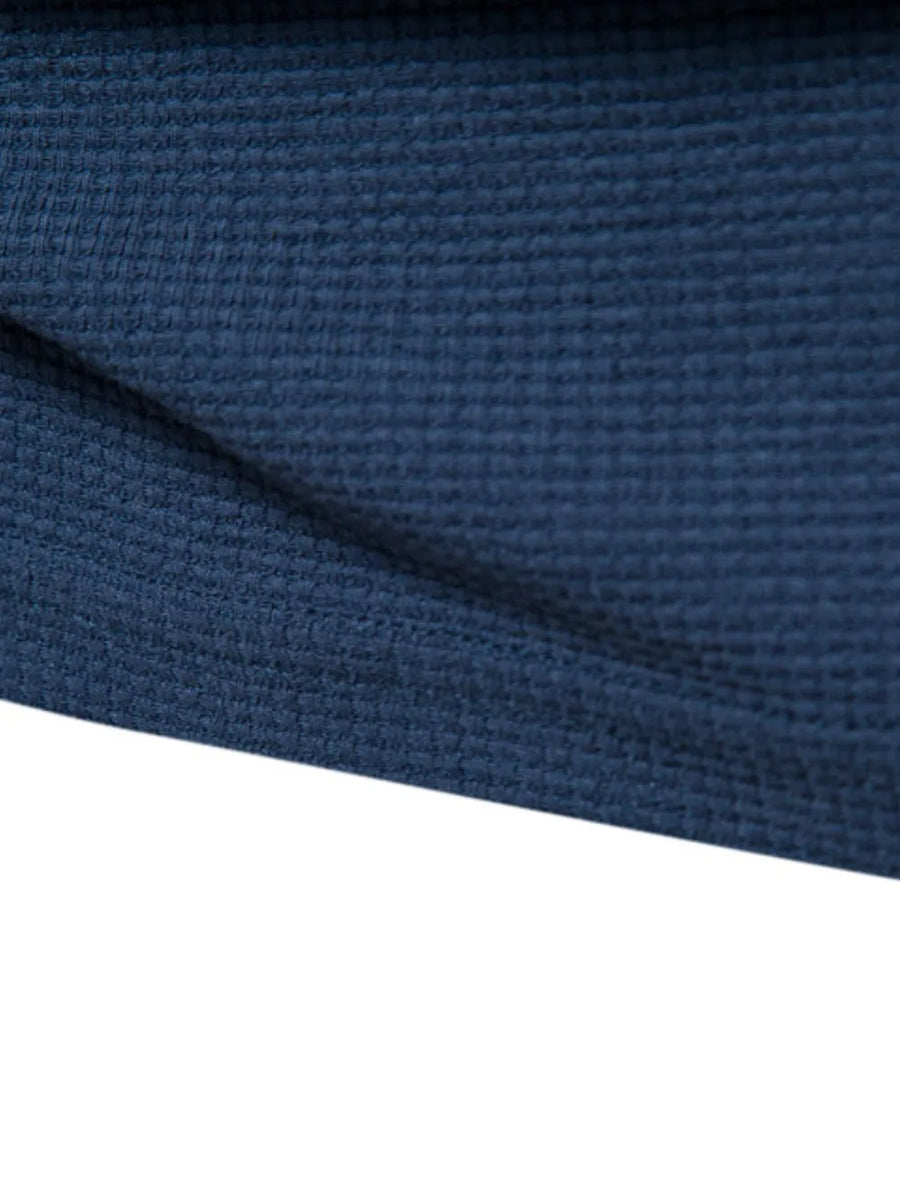 Olive Textured Crew-Neck T-Shirt Knit
