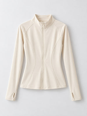 Creamy Nude windbreaker