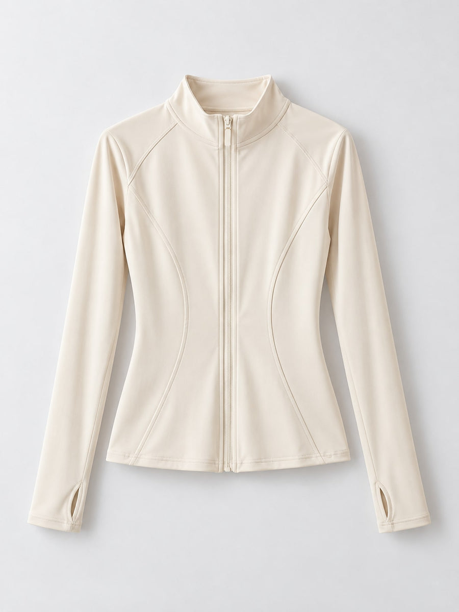 Creamy Nude windbreaker