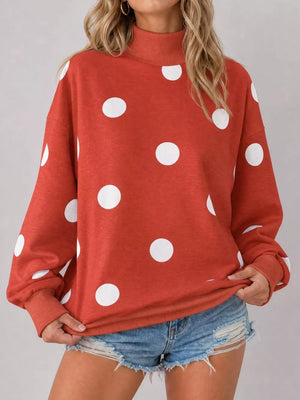 sweatshirt in Light Gray with stretch and hip-length