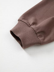 Color Block Drop Shoulder Pullover Sweatshirt option 10