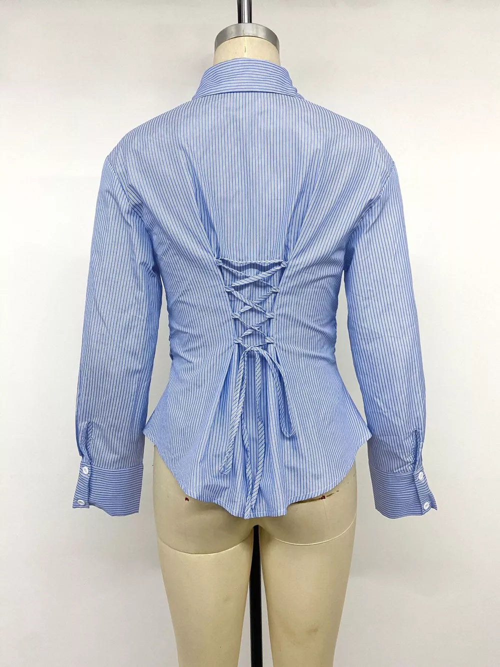button-down shirt in white