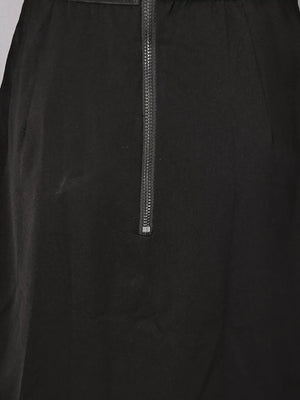 Lace Sheer Sleeve Mini Dress in Black, view 18