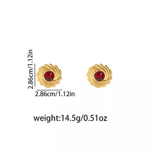 glam earrings in Gold with not applicable