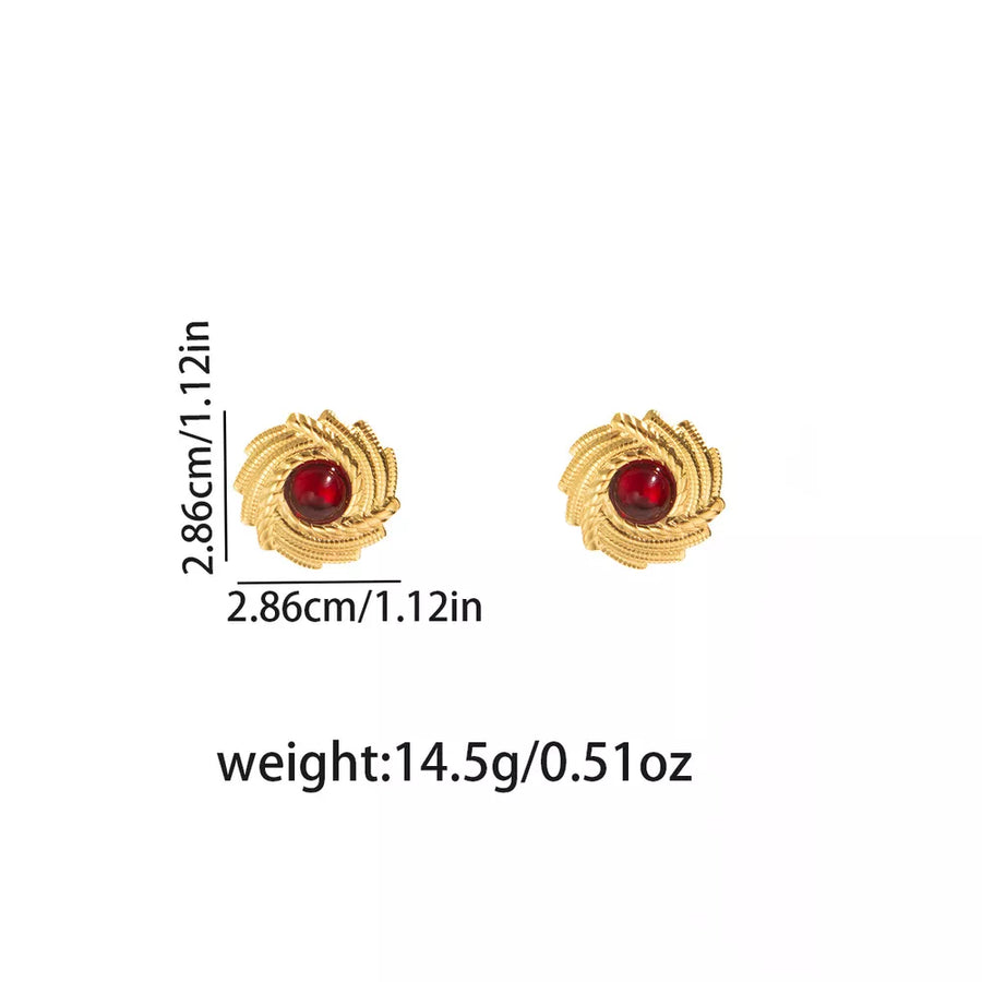 glam earrings in Gold with not applicable