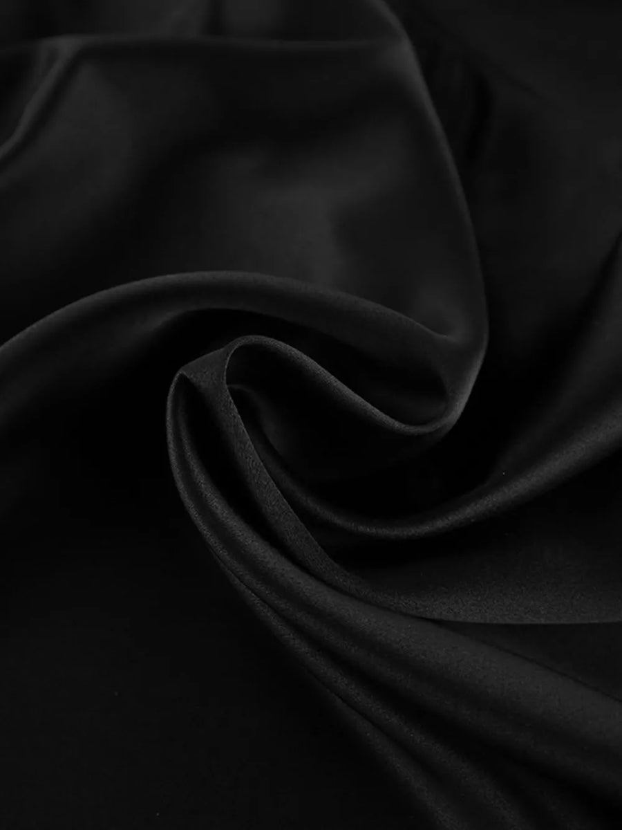 black with mini dress with ruched