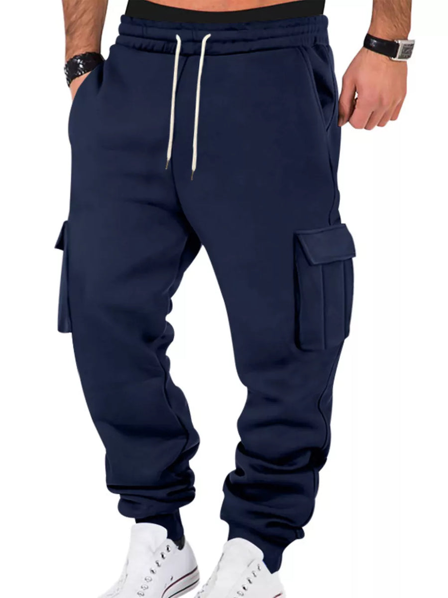 joggers in Camel