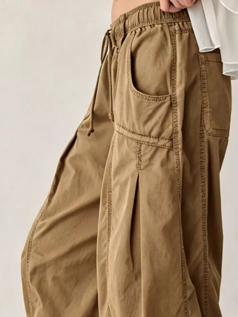 cargo pants in Army Green