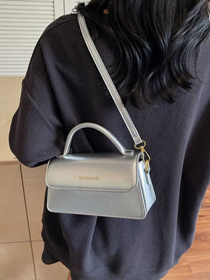 Top Handle Flap Mini Crossbody Bag option 7