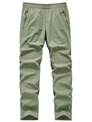 Men's Plus Size Lightweight Quick-dry Pants in Military Green