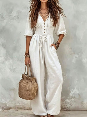 navy blue jumpsuit