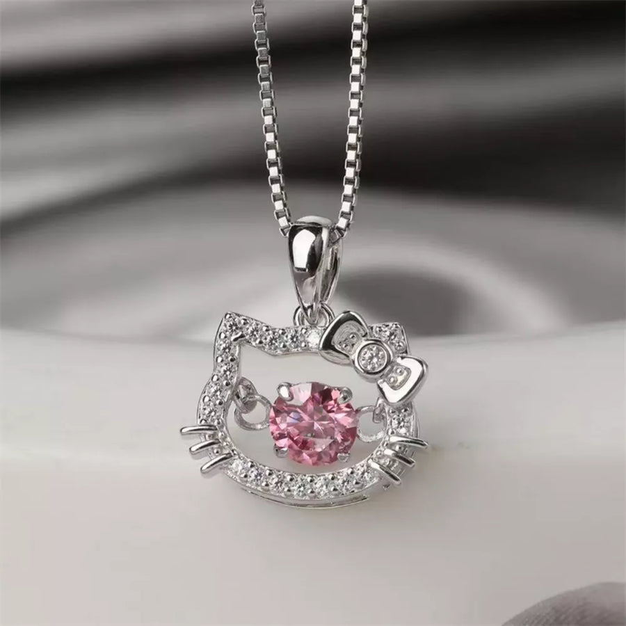glam necklace in Blush Pink with null