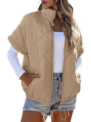 quilted jacket in Army Green