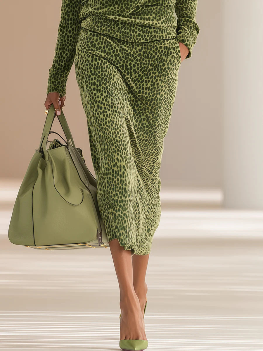 95% polyester, 5% elastane Care instructions: Machine wash cold two-piece set in Moss with slim silhouette