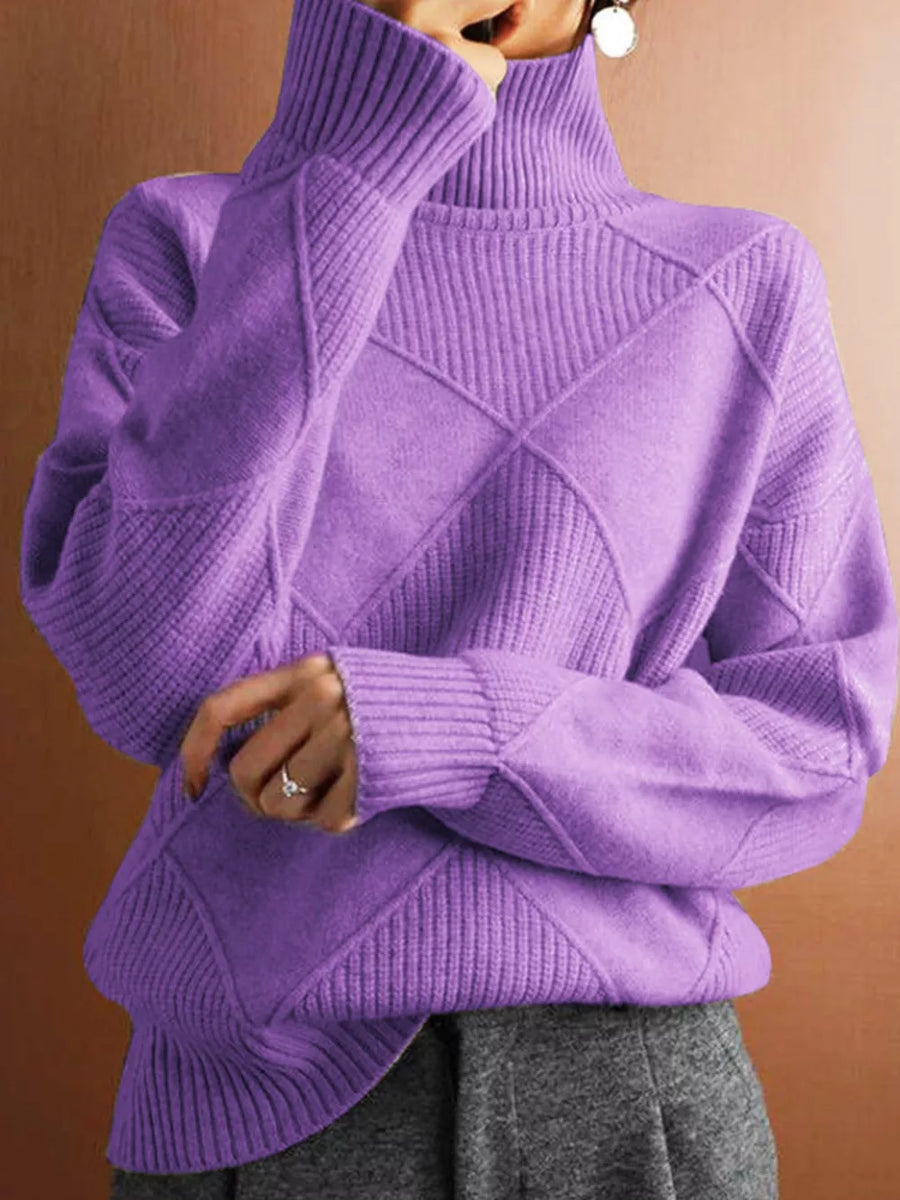 ivory turtleneck sweater