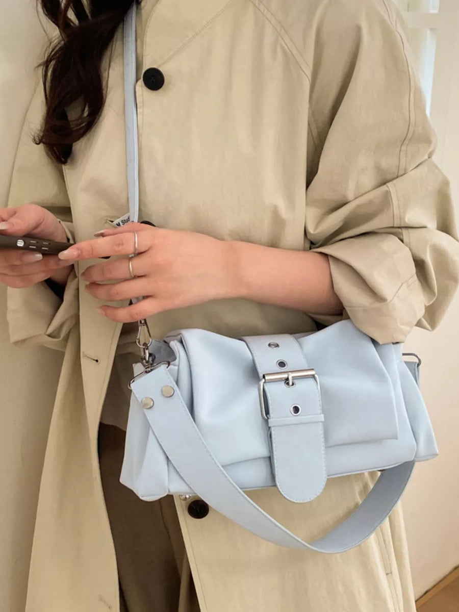 Buckle Detail Crossbody Bag option 6