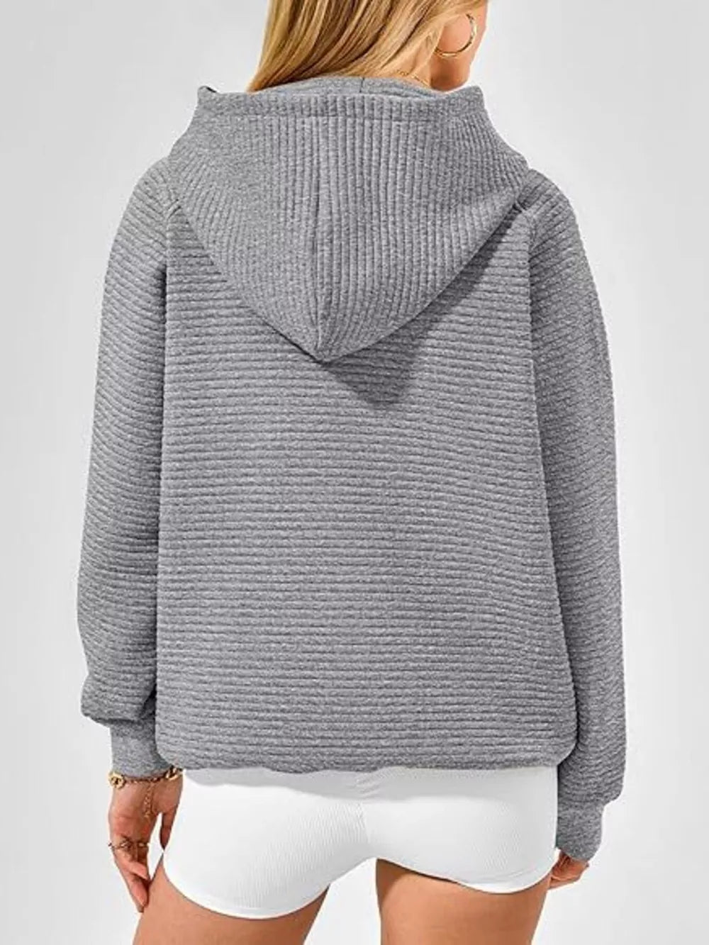 100% polyester Care instructions: Machine wash cold pullover hoodie in Navy Blue with relaxed silhouette