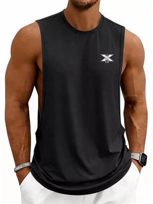 Men's Full Size Round Neck Tank Plus Size in Sage, view 11