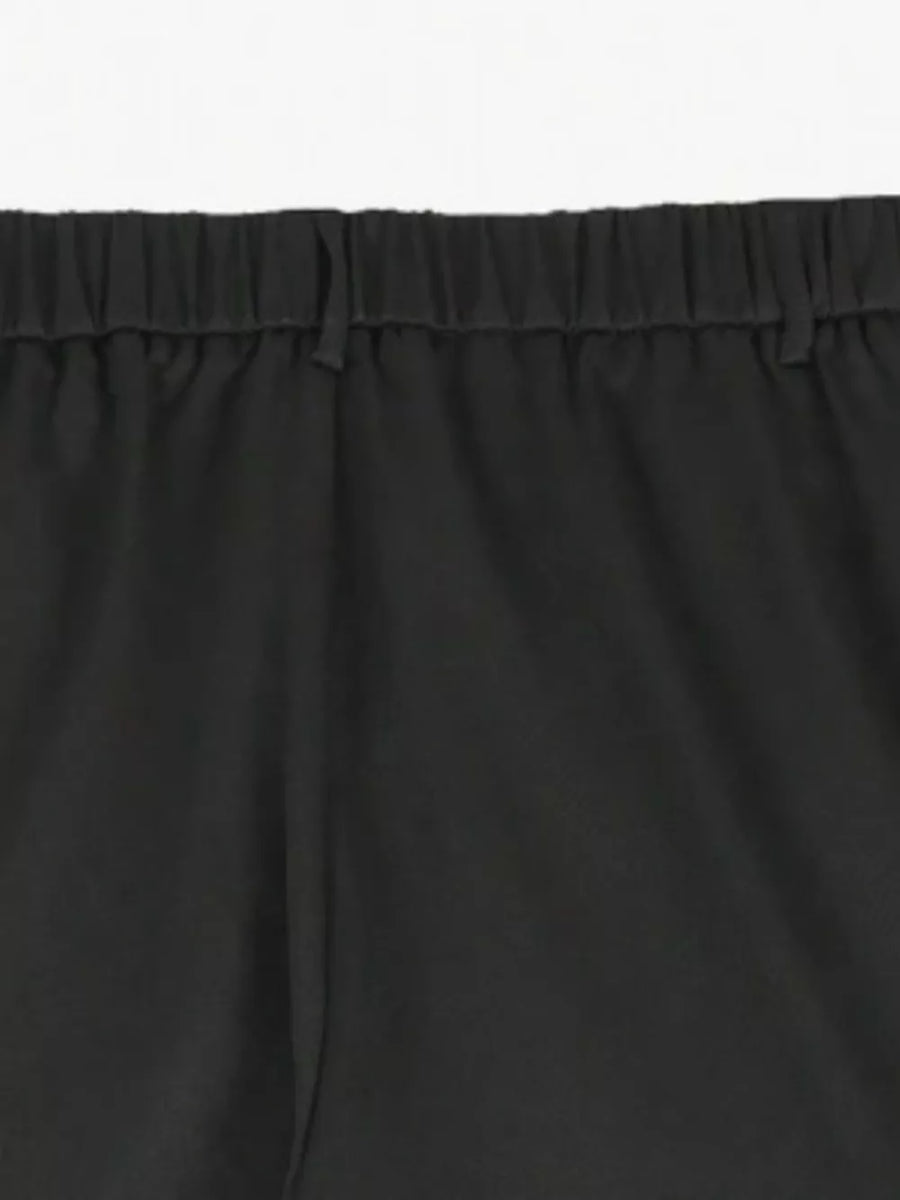Men's Slim Fit Pleated Casual Pants Plus Size in Brown