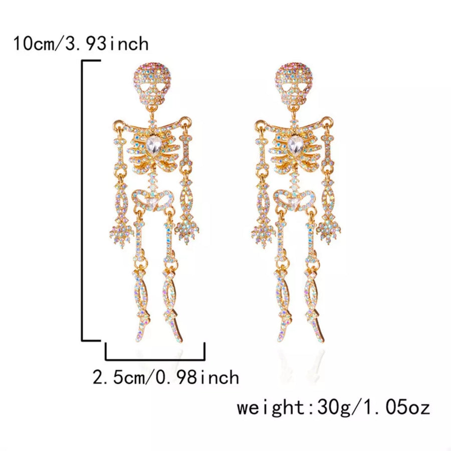 edgy earrings in Gold with not applicable