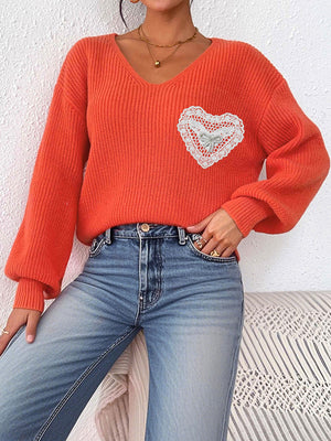 100% polyester Care instructions: Machine wash cold pullover sweater in Black with relaxed silhouette