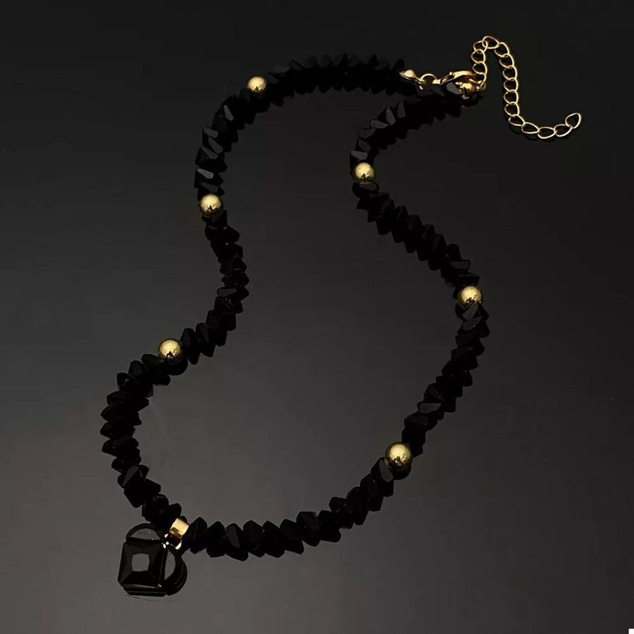 Synthetic Pearl,18K Gold-Plated,Rice Pearl,CCB Care instructions: Avoid wearing necklace in Style B with regular silhouette