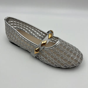 loafers in Black with mesh and mesh upper