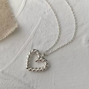 Silver necklace